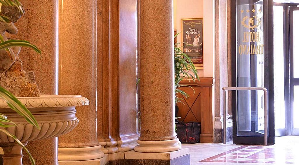Hotel Traiano Rom Exteriör bild